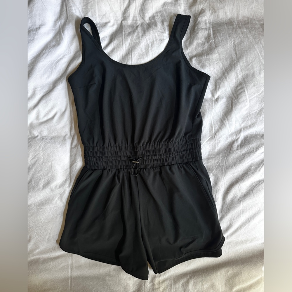 Abercrombie & Fitch Black Stretchy Romper